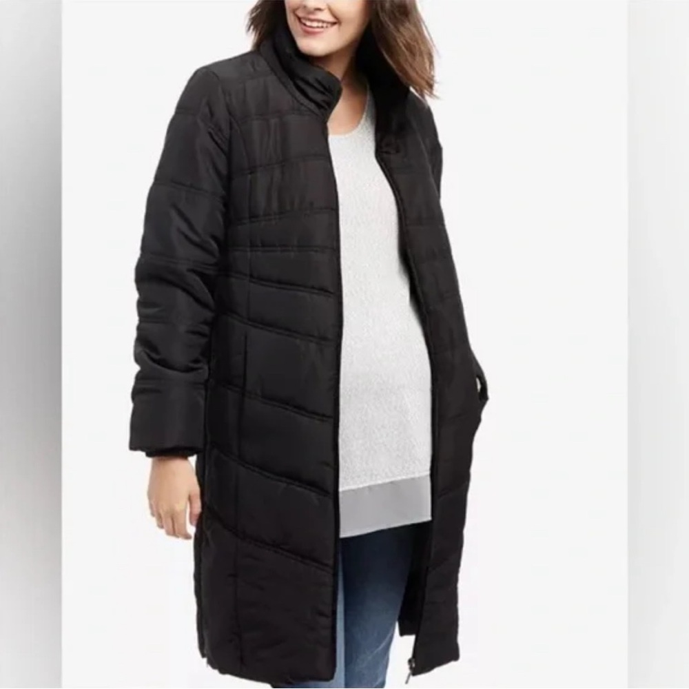 Motherhood Maternity puffer coat.